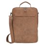 Micmacbags Malmo Laptoptas bruin II Leren tas
