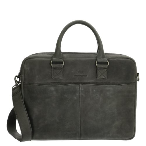 Micmacbags Malmo laptoptas 15,6 inch Zwart 2 vak