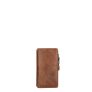 Micmacbags Porto Portemonnee / Telefoonhoesje bruin Dames portemonnee