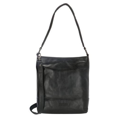 Micmacbags Porto Schoudertas zwart