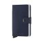 Secrid Mini Wallet Portemonnee Veg Navy Silver