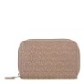 Mywalit Medium Zip Round Wallet Mink