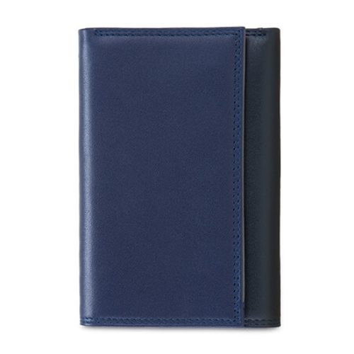 Mywalit RFID Tri-fold Wallet with Zip Nappa Notte