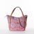 Oilily City Rose Paisley Shopper Hot Coral