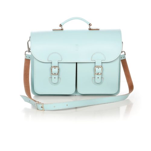 OldSchool Bags Schooltas Extra Large Aqua