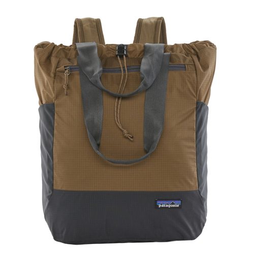 Patagonia Ultralight Black Hole Tote Pack coriander brown backpack