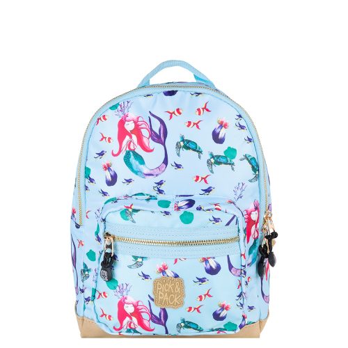 Pick & Pack Rugzak Mermaid S dusty blue