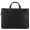 Piquadro Black Square Small Expandable Computer Bag 15.6" black