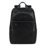 Piquadro Blue Square Backpack black backpack