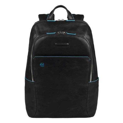 Piquadro Blue Square Backpack black backpack