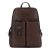 Piquadro Harper Computer Backpack With iPad Pro dark brown backpack