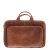 Plevier Zuidas Leren Laptophoes 17,3 inch Cognac