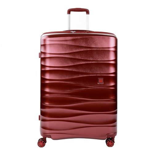 Roncato Stellar Large 4 Wiel Trolley Exp rosso scuro Harde Koffer
