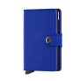 Secrid Mini Wallet Portemonnee Crisple Blue – Black