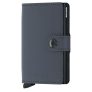 Secrid Mini Wallet Portemonnee Matte Grey – Black