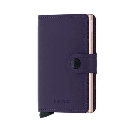 Secrid Mini Wallet Portemonnee Matte Purple Rose