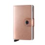 Secrid Mini Wallet Portemonnee Metallic – Rose