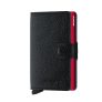 Secrid Mini Wallet Portemonnee Winner 20 Veg Black-Red