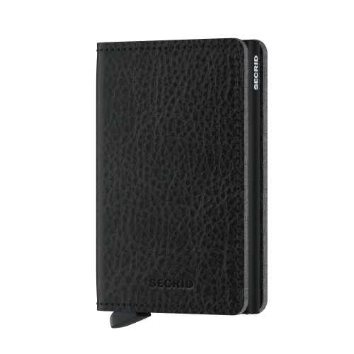 Secrid Slim Wallet Portemonnee Veg Black / Black