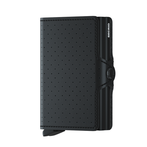 Secrid Twin Wallet Portemonnee Perforated Black