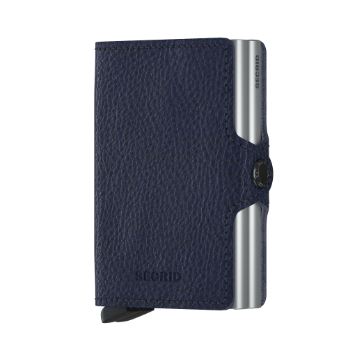 Secrid Twin Wallet Portemonnee Veg Navy / Silver