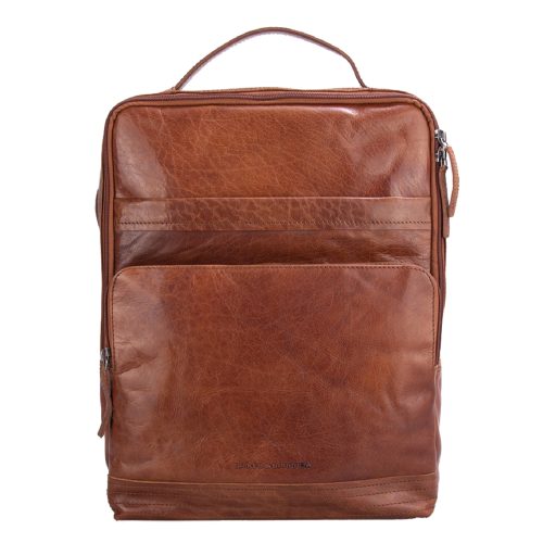 Spikes & Sparrow Backpack brandy II Leren tas