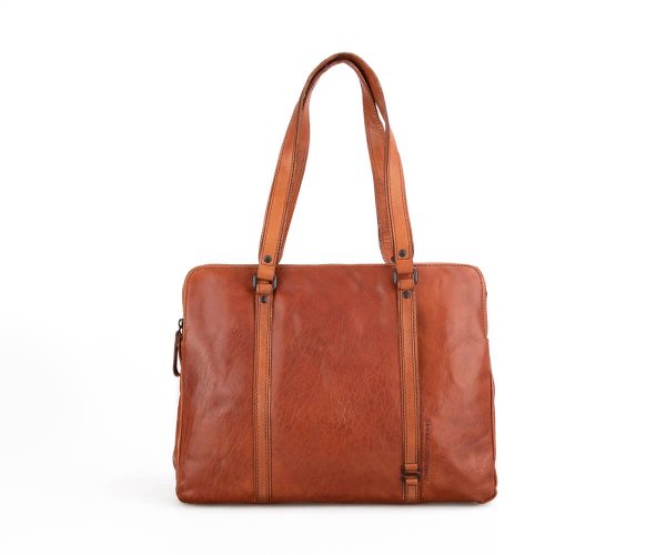 Spikes & Sparrow Laptop Handtas / Schoudertas Brandy