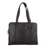 Spikes & Sparrow Laptop Handtas / Schoudertas Zwart