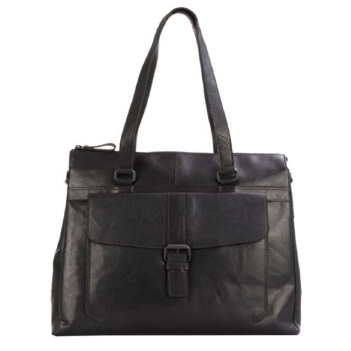 Spikes & Sparrow Robin Laptop Shoulderbag black