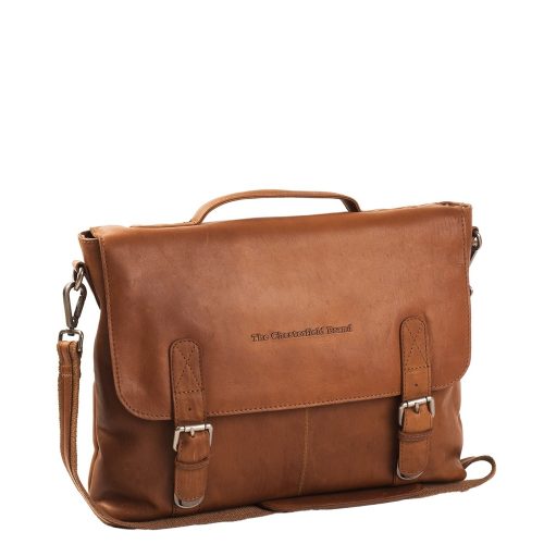 Chesterfield Leren Laptoptas 13,3 inch Jules Cognac