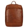 Chesterfield leren laptop rugzak Mack cognac