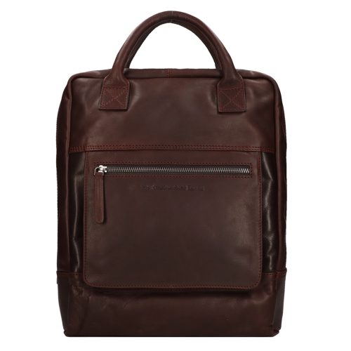 The Chesterfield Brand Yonas Laptop Backpack brown backpack