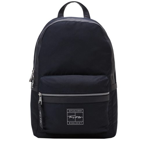 Tommy Hilfiger Signature Backpack desert sky flag monogram