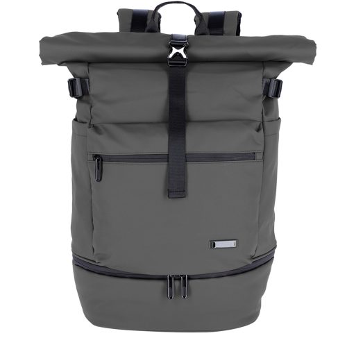 Travelite Basics Rollup Backpack grey backpack
