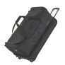 Travelite Basics Wheeled Duffle 70 Expandable black Trolley Reistas