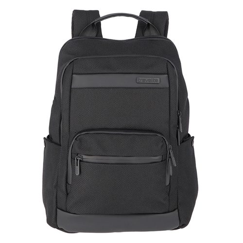 Travelite Meet Backpack Expandable black backpack