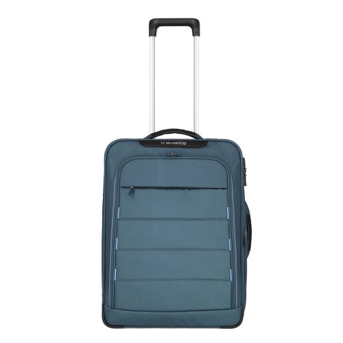 Travelite Skaii 2 Wheel Hybrid Trolley S Expandable blue Trolley