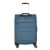 Travelite Skaii 4 Wheel Trolley M Expandable blue Trolley