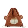 Trixie Mr. Monkey Drawstring Bag brown Kindertas
