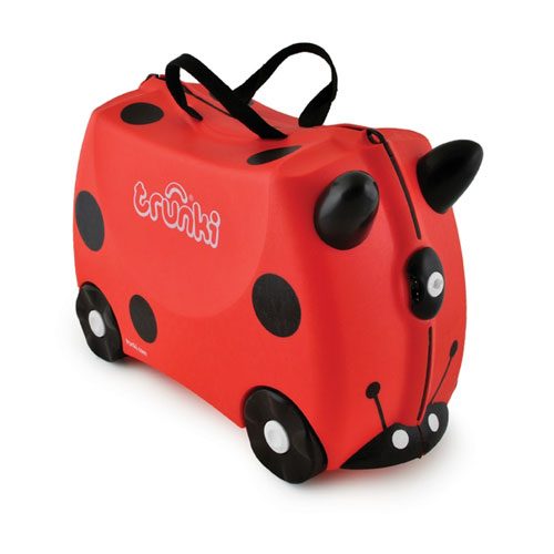 Trunki Ride-On Kinderkoffer Harley het Lieveheersbeestje