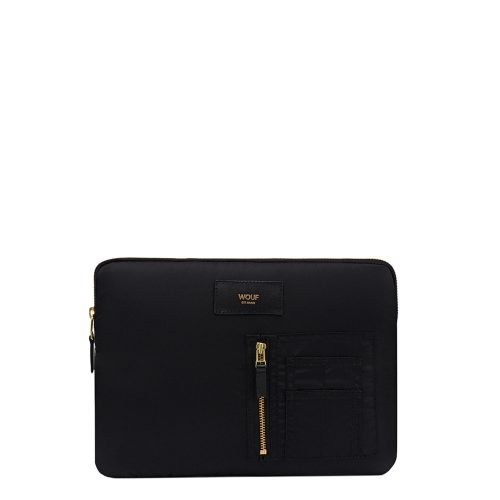 Wouf Black Bomber iPad hoes black Laptopsleeve