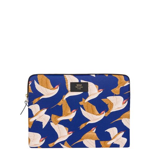 Wouf Blue Birds Laptophoes 13" multi Laptopsleeve