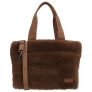 Zebra Trends Bont Handtas/Schoudertas Emma Mid Bruin