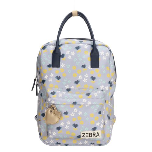 Zebra Trends Girls Rugzak Flower lila