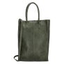 Zebra Trends Shopper Natural Bag Rosa XL 15&apos;&apos; Army Groen