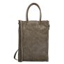 Zebra Trends Shopper Natural Bag Rosa XL Army Groen